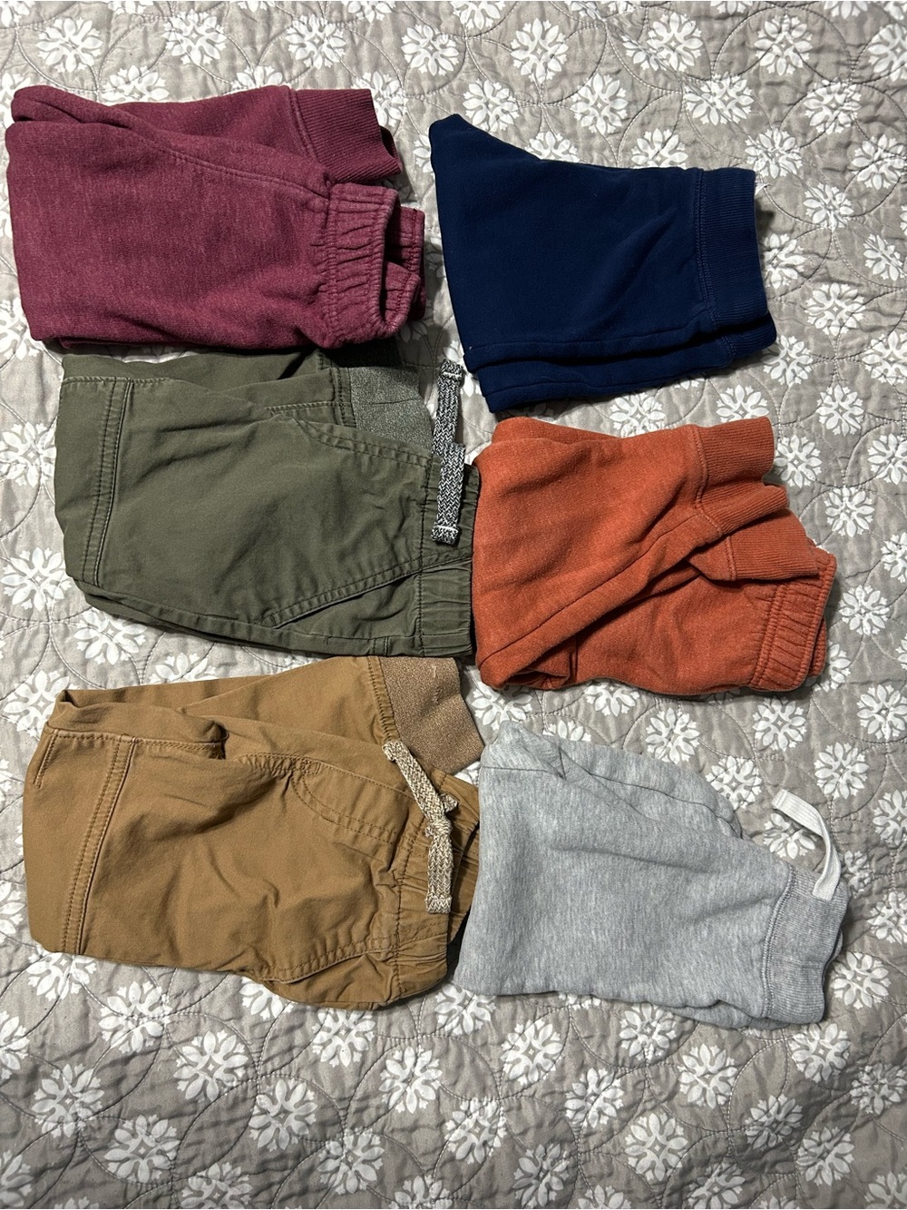 Kids Jogger Pants Bundle - Assorted Colors